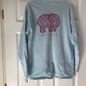 Ivory Ella preppy long sleeved tee